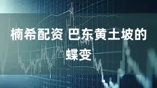 楠希配资 巴东黄土坡的蝶变