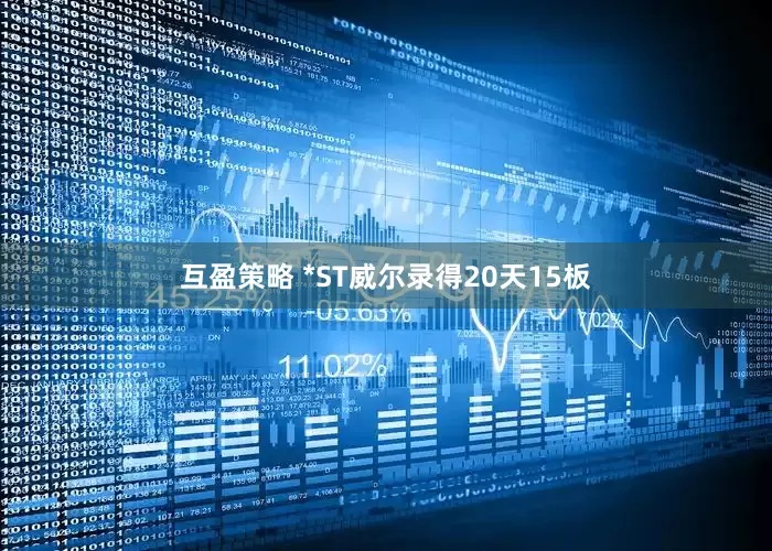 互盈策略 *ST威尔录得20天15板